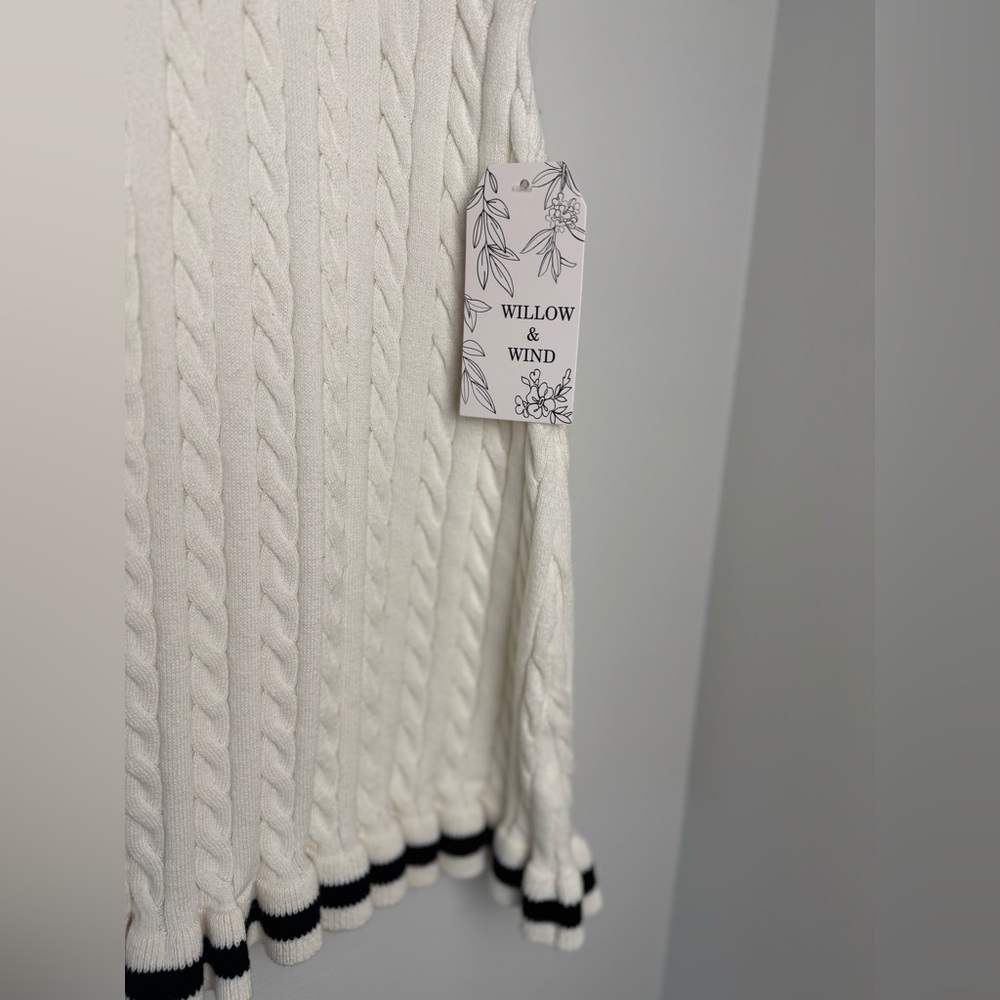 Willow Skater White Skirt Flounced Golf Tennis Party Size M NWT - Picture 5 of 7
